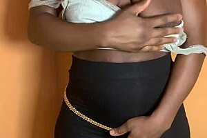 African Ebony Teen Takes Rough Back Shots In Tight Pussy