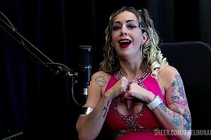 i love the melhores momentos da julia fontanelli in preliminares podcast with bia hot parte 2 on sheer red