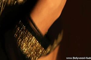 Brunette appears in her elegant black dress for the occasion.