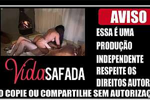 Comendo a novinha in front of the fireplace with tight pussy creampie