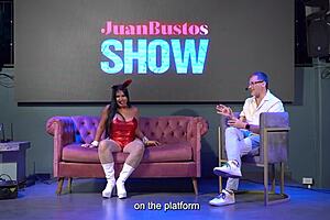 Christmas Special Lalucero Swallows Dick Under Orders Of Her Dominatrix In Juan Bustos Show