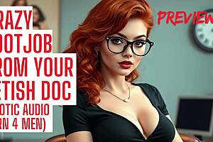 Does This Hot Psychiatrist Know About Your Foot Fetish? Listen As She Uncovers Cum-Covered Toes And Footjob Desires!