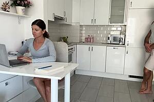 Sensual hardcore ride with a straight sex addict