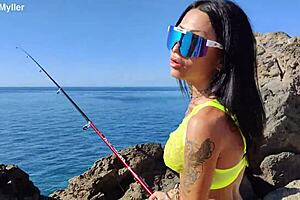 Hey, how does Italian tourist with big tits get her tight ass destroyed outdoors with anal creampie?