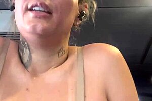 Went to train at the gym, didn't realize I was only in a bra underneath, the guys kept staring, I got so turned on and wet, my white pants soaked at the pussy 😏💦