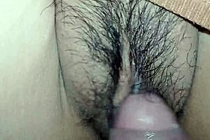 i easily slip off my perverted stepdaughter's panties for wet pussy sex