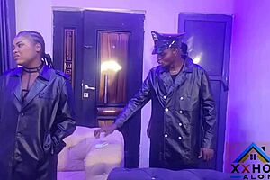 SEXYSKALY GOT PUNISHED AND HUMILIATED BY THE STREET MAFIA BOSS WITH BLOWJOB AND DOGGYSTYLE IN GARAGE!