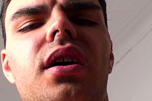 plenty of sperm ready for big tits milf in italian bukkake blowbang with cum on tits