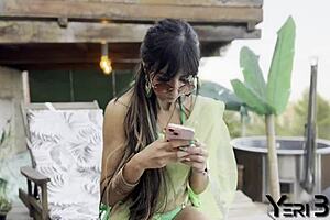 Hey, check out fucking muslim wife aaliyah yasin in hijab at the swimming pool with her husband watching.