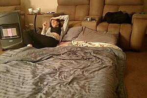 bigjoefuckalot teases his horny stepsis with rough cowgirl riding. she moans loud during interracial pussy licking and quickie facial cumshot.