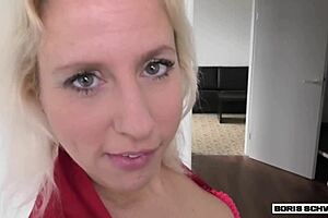 Oh man, Boris Schwarz just creampied this slutty bareback hooker in a hotel quickie 😈