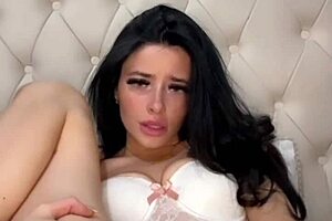 British Student Masturbates Intensely