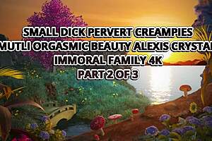 Alexis Crystal Gets Multiple Orgasms From Small Cock Stud