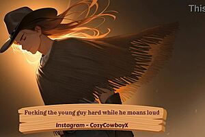 Why Does Fucking This Young Guy Make Him Moan So Loud and Orgasm Hard?
