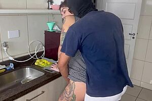 Free cooking turned into me getting fucked bareback by my friend's bbc suddenly. It was intense anal with fisting and dildo play.