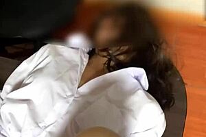 Nympho Argentine Model Spreads Legs for Her Internship Boss!