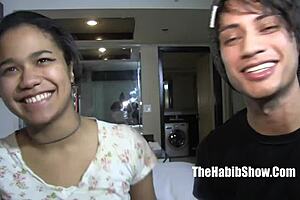 Teen blasian fucked by hung mexican derek forreal