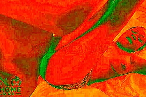 Oh, this cozy room with red lights sets the mood for romantic sex with my ebony babe.