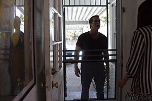 This 18 year old amateur takes a massive cock deepthroat before sloppy facial cumshot