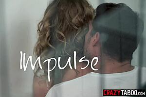 Can You Believe This Petite 18+ Big Ass Horny Best Friend Gives Her Friend His First Footjob? She's Deepthroating and Muff Diving Too