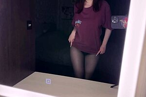 can you impregnate me doggystyle in front of the mirror with big tits brunette orgasm creampie? 😏🍑