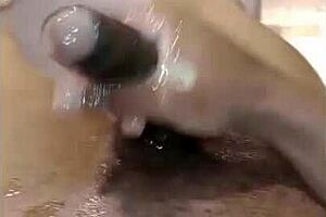 Subtly Teasing That Impressive Military Cock in Close-Up