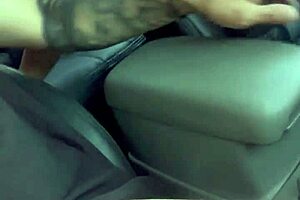 I invited this stranger to my car for some fun but we got caught