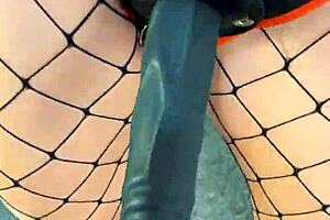 big black strapon ready to peg your tight hole deep