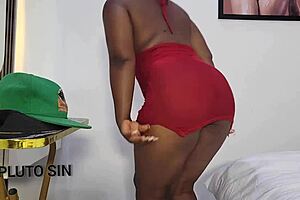 Big Fat Ass Stepsister Giving Stepbro Juicy Ass Love