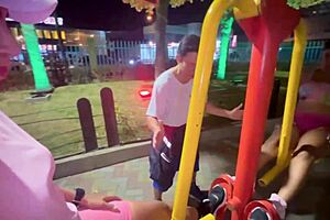 I Fuck a Stranger with Big Tits and Big Butt Met in Public Park