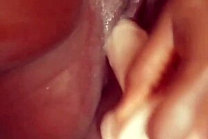Provocative Ebony Solo Masturbation Goes Viral