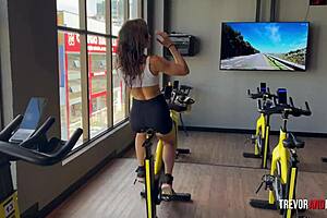 Will Fit Babe's Gym Tease Lead To Double Home Fucking Sessions?