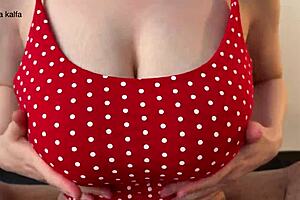 Step mom insists on just titfuck without pussy or ass access.