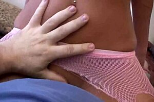 Jenny Welch, give me lap dance in pantyhose while I rip them off your small tits and shaved pussy