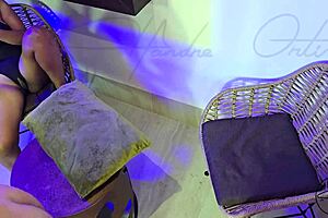 Handre's rough creampie pounds borrowed hotwife in ffm threesome. My cuckquean girlfriend watches and cums from voyeur excitement.