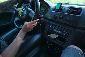 dominant nympho tricked me into cheating on my gf with outdoor blowjob and ride 😈