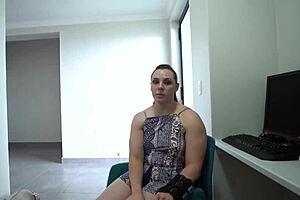 Stepson fakes sleep stepmom strokes huge cock