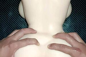 Mandy REBOTA su CULO en mi POLLA. SEXO ANAL huge cock cum on ass!