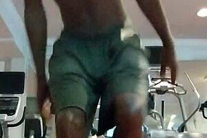 Brunette's Steamy Pole Dance Sizzles In Dorm Room!