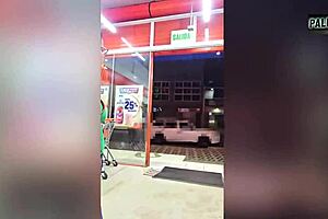 Paid off her debts then fucked the horny mature whore deepthroat style in cheap motel