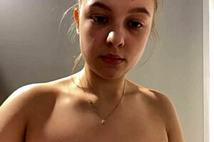 Ever seen a teen squirt crazy while taking public anal fuck?