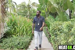 Harley Quinn parody goth clown chases Cory Chase Ace Bigs!