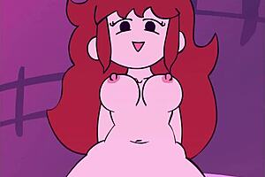 Fnf girlfriend rides monster cock cowgirl in sex tutorial parody animation?