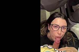 Isn't my happy girlfriend's public BJ and doggystyle POV wild?