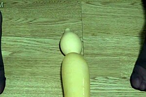 milf picks huge dildo to stretch hairy asshole wide