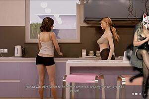 Ms. Denver's stockings game turns naughty in cosplay outdoor session