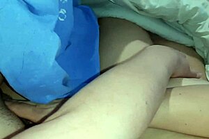 Girlfriend Sleeps Beside Me As I Jerk Off Neighbor's Beaver