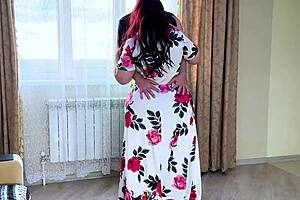 Stepmom's romantic night with stepsons ends in taboo creampie anal