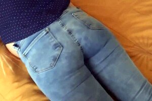 Love cum baths two huge loads on ass tits milf orgasm!