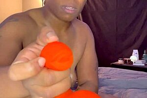 bbw ebony girlfriends test honey playbox strapon toys intimately